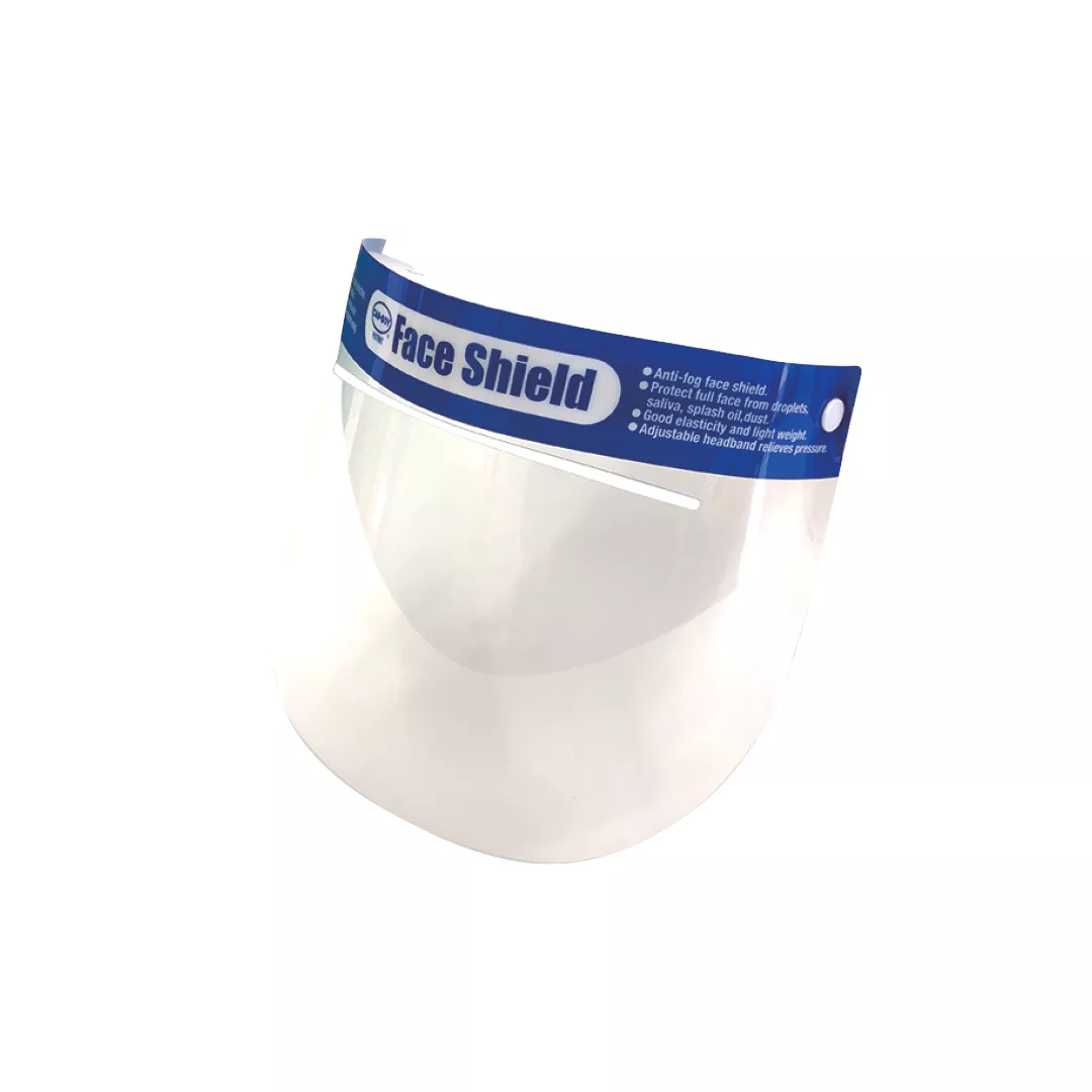 Viziera de protectie faciala, Face Shield, antiaburire, cu burete si elastic, set 10 buc, FM-51 [3]