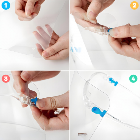 Viziera De Protectie, Pe Rama De Ochelari set 10 buc [6]
