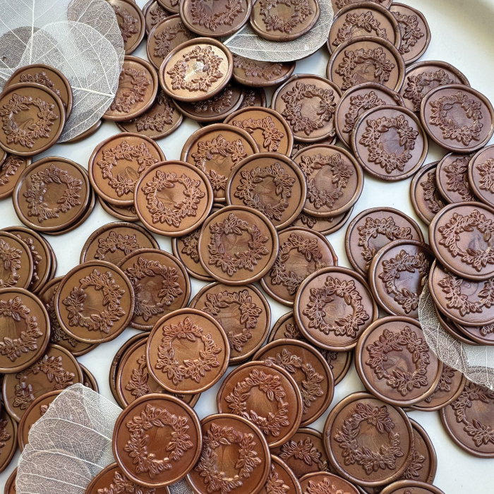 Baton de ceară cupru, batoane de ceară cupru metalic pentru sigilii [4]