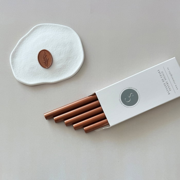 Baton de ceară cupru, batoane de ceară cupru metalic pentru sigilii [2]