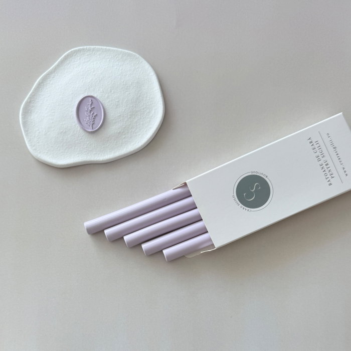 Baton de ceară lila mat, batoane de ceară lavandă pentru sigilii [2]