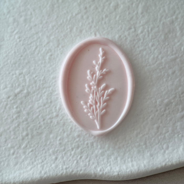 Biluțe ceară roz pal, granule ceară roz pal, ceară pentru sigilii roz pastel [2]