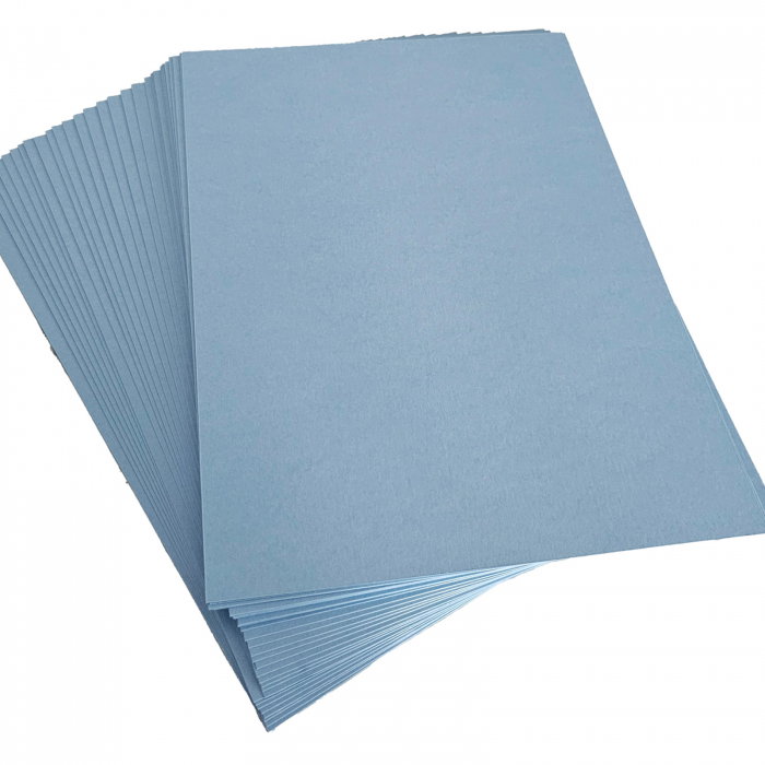 Carton albastru prafuit pentru invitatii de nunta [2]