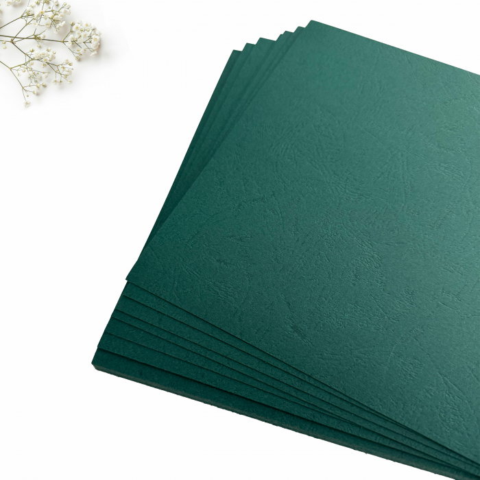 Carton verde smarald pentru invitatii de nunta [3]