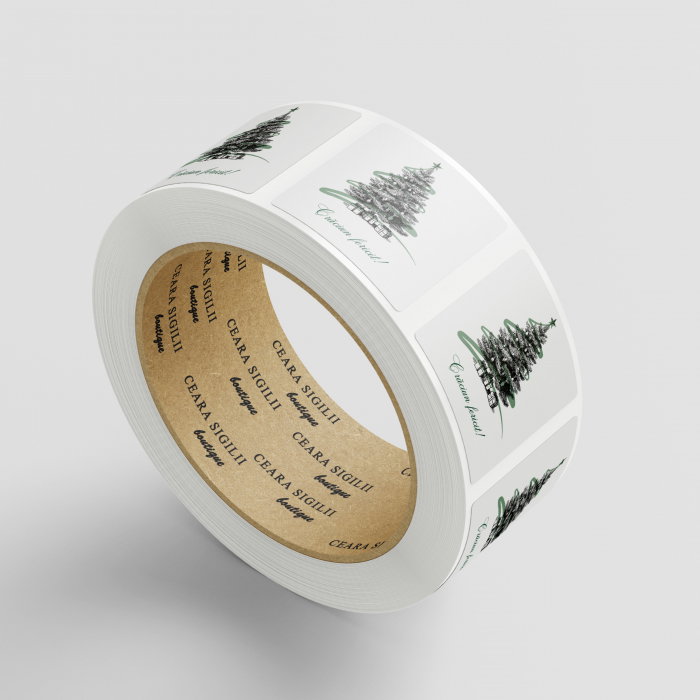 Etichete adezive craciun fericit [4]