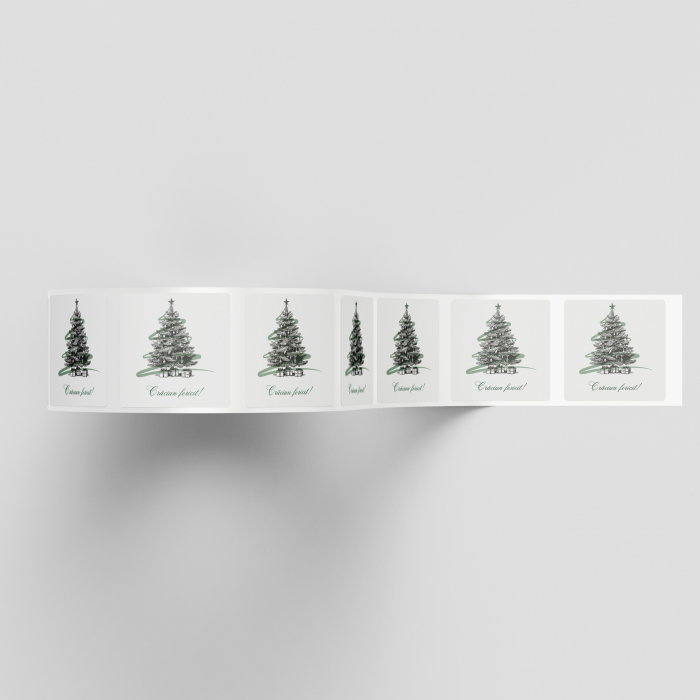 Etichete adezive craciun fericit [3]