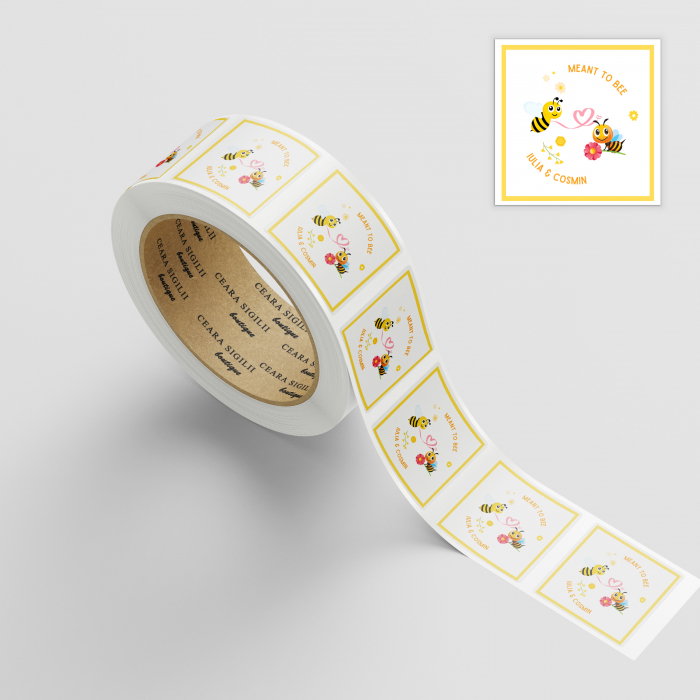 Etichete adezive pentru marturii meant to bee [2]