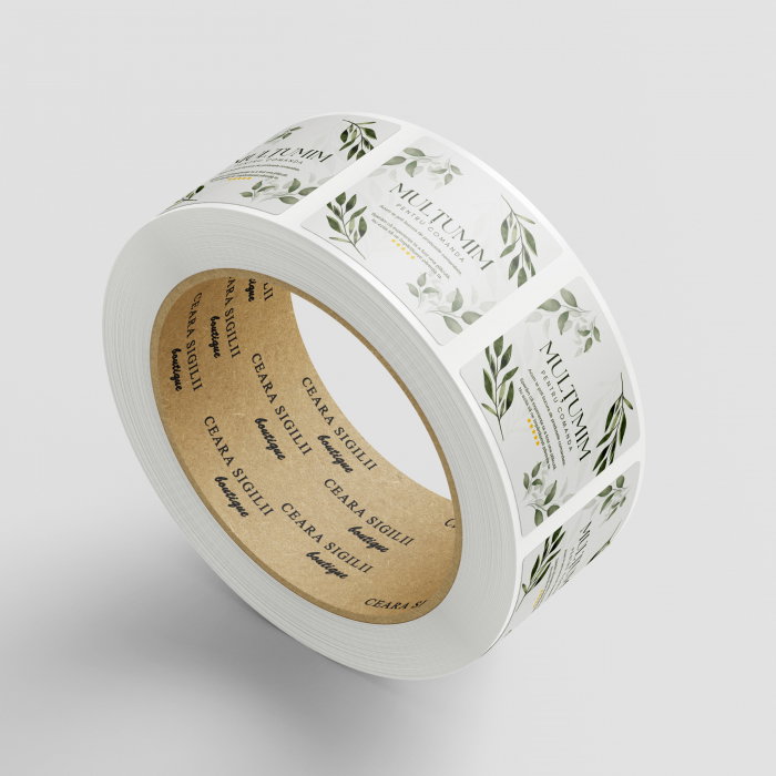 Etichete Multumim pentru comanda 6x6cm [4]