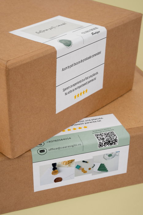 Etichete personalizate 100x195 mm lucioase, stickere mari rezistente, etichete autoadezive sintetice [2]