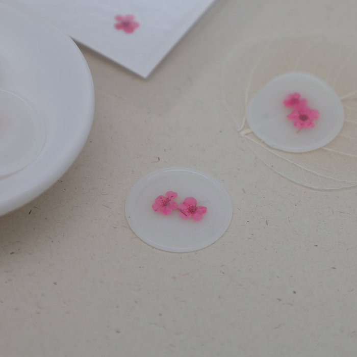 Flori de hortensie pentru sigilii ceara cu hortensie invitatii nunta [3]