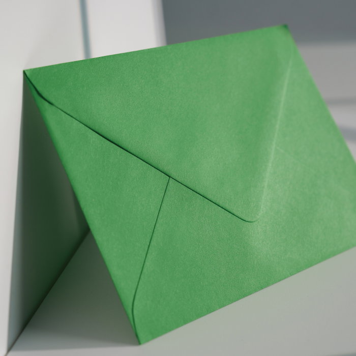 Plic C6 verde iarbă, plic verde deschis pentru invitații, plic verde nuntă [2]