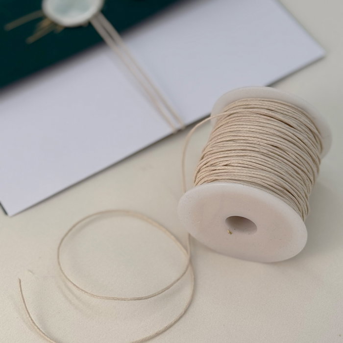 sfoara de bumbac cu aspect rustic pentru invitatii nunta [3]