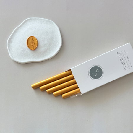 Baton de ceară auriu, batoane de ceară aurii pentru sigilii [1]