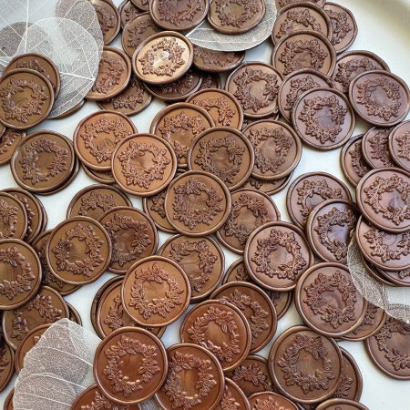 Baton de ceară cupru, batoane de ceară cupru metalic pentru sigilii [3]