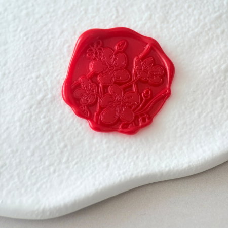 Baton de ceară roșu aprins, batoane de ceară roșii pentru sigilii [2]