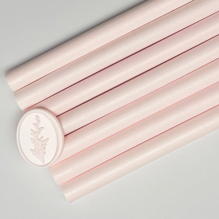 Ceara pentru sigilii - Baton de ceară roz pal pentru sigilii