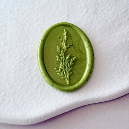 Baton de ceară verde lime, batoane de ceară verde crud pentru sigilii [2]