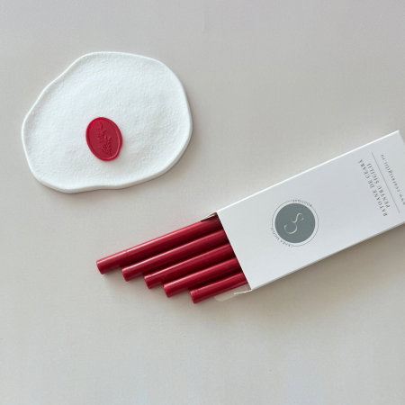 Baton de ceară vișiniu, batoane de ceară bordo pentru sigilii [1]