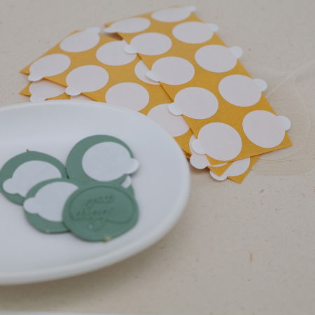 Accesorii pentru sigilii - Buline dublu adezive 3m 9448A pentru sigilii invitatii