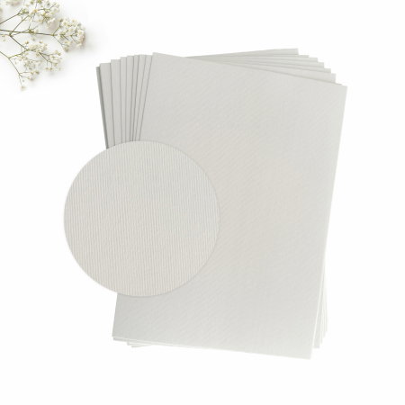 CARTON INVITATII NUNTA - Carton alb texturat cu linii pentru invitatii nunta