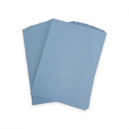 CARTON INVITATII NUNTA - Carton albastru prafuit pentru invitatii de nunta