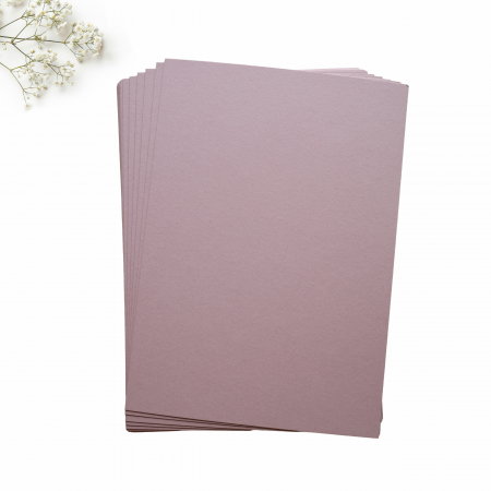 CARTON INVITATII NUNTA - Carton roz prăfuit texturat