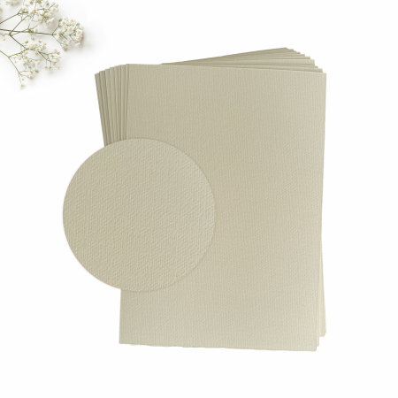 CARTON INVITATII NUNTA - Carton crem texturat pentru invitatii de nunta