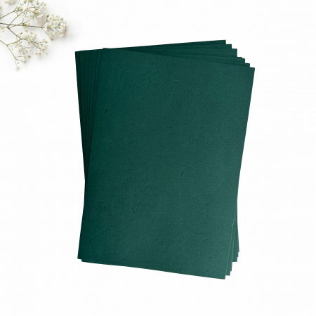 CARTON INVITATII NUNTA - Carton verde smarald pentru invitatii de nunta