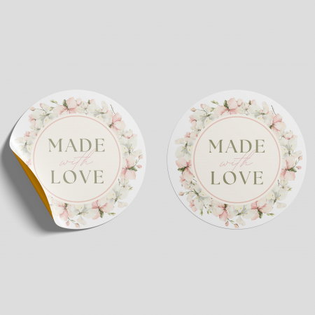 ETICHETE ADEZIVE - etichete adezive made with love