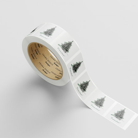 Etichete adezive craciun fericit [1]