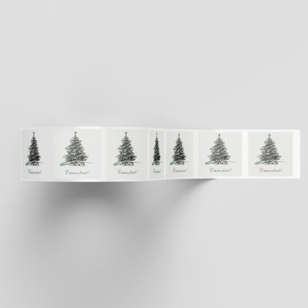 Etichete adezive craciun fericit [2]