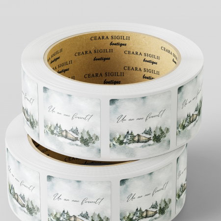 ETICHETE ADEZIVE - Etichete adezive un an nou fericit