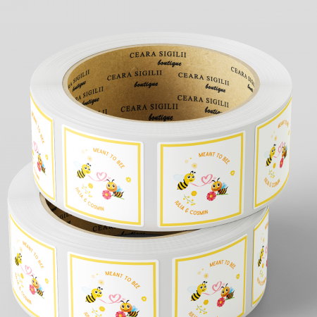 ETICHETE ADEZIVE - Etichete adezive pentru marturii meant to bee