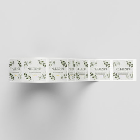 Etichete Multumim pentru comanda 6x6cm [2]