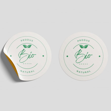 ETICHETE ADEZIVE - Etichete adezive produs bio
