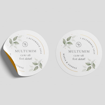 Etichete pentru marturii rotunde [1]