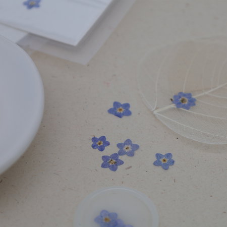 Flori de hortensie pentru sigilii ceara cu hortensie invitatii nunta [2]