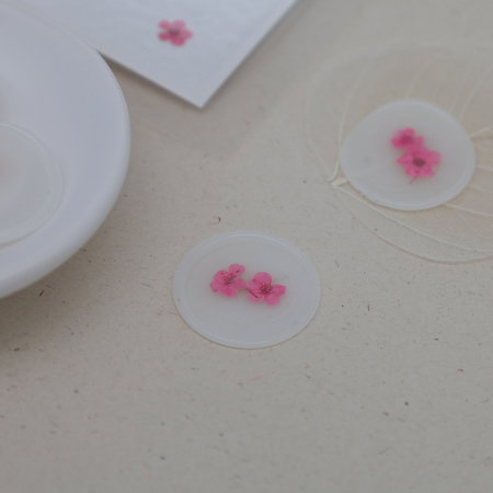 Flori de hortensie pentru sigilii ceara cu hortensie invitatii nunta [2]