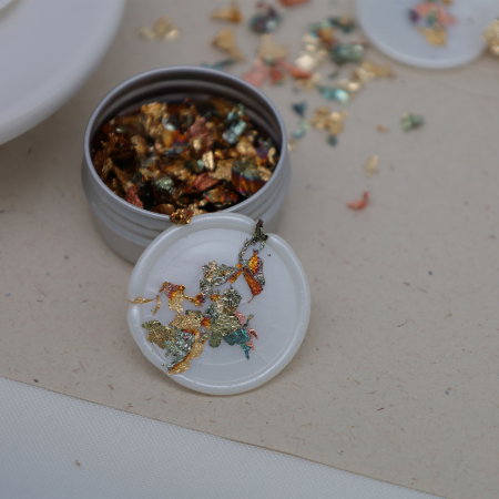 Fulgi foita multicolora pentru sigilii de ceara invitatii nunta [1]