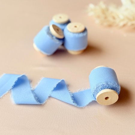 Panglica si snur - Panglica de matase bleo