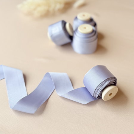 Panglica si snur - Panglica albastra pentru invitatii de nunta