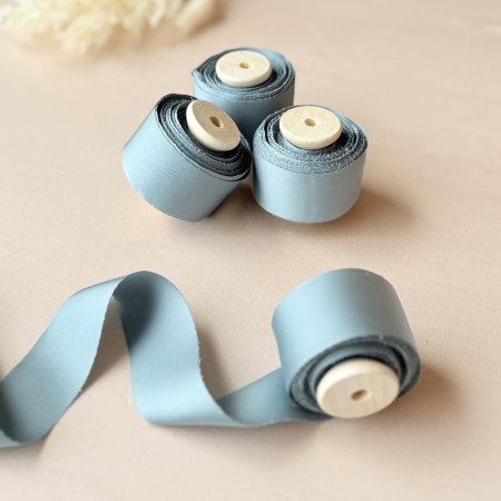 Panglica si snur - Panglica turcoaz verde pentru invitatii de nunta