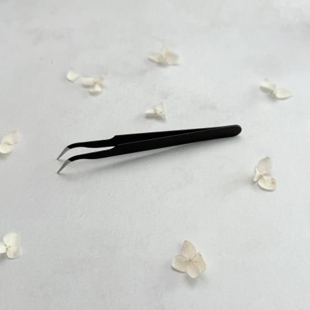 Unelte - penseta neagra pentru sigilii ceara