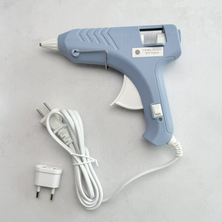 Pistol pentru topit ceară albastru, pistol sigilii temperatură joasă albastru, pistol ceară batoane albastru [1]