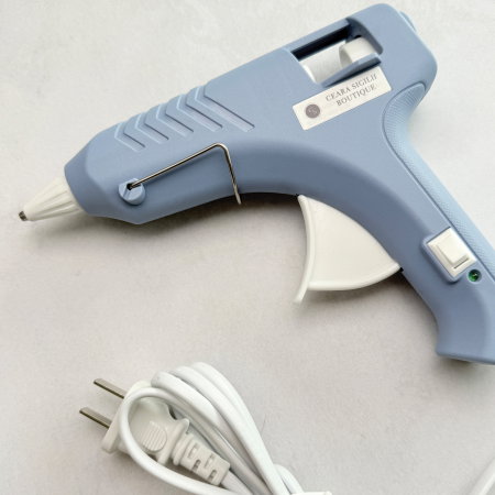 Pistol pentru topit ceară albastru, pistol sigilii temperatură joasă albastru, pistol ceară batoane albastru [2]