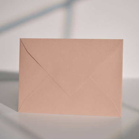 Plicuri B6 (12x17cm) - Plic B6 nude sidefat 120g, plic bej perlat premium, plic nude elegant