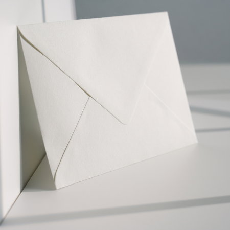 Plic C6 alb texturat 120g, plic alb elegant, plic alb pentru invitații nuntă [1]