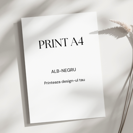 SERVICII PRINTARE - Print A4 alb-negru