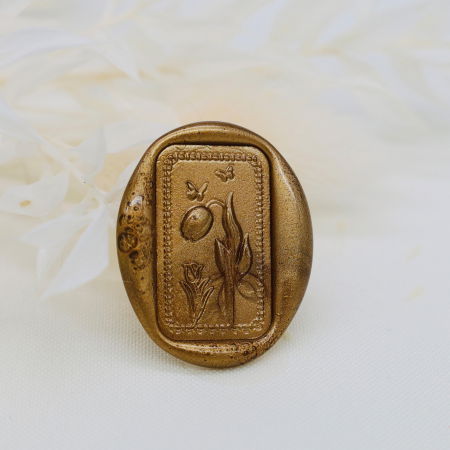 Sigilii de ceara handmade - Sigilii ceara pentru invitatii flori