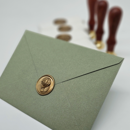 stampila sigilii botez balon aer cald [2]